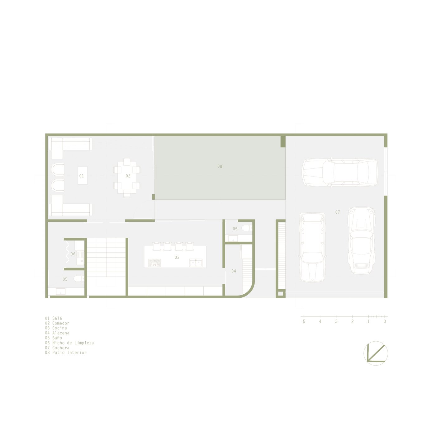 Casa Breve — planta alta