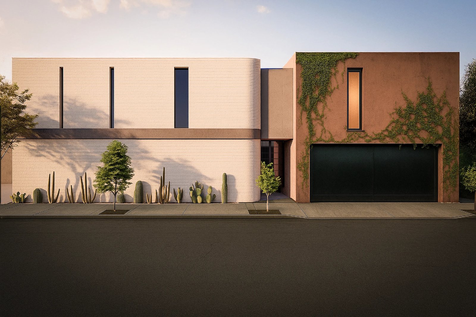Casa Breve — render de fachada principal