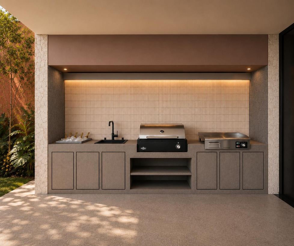 Interiorismo Casa León — Asador