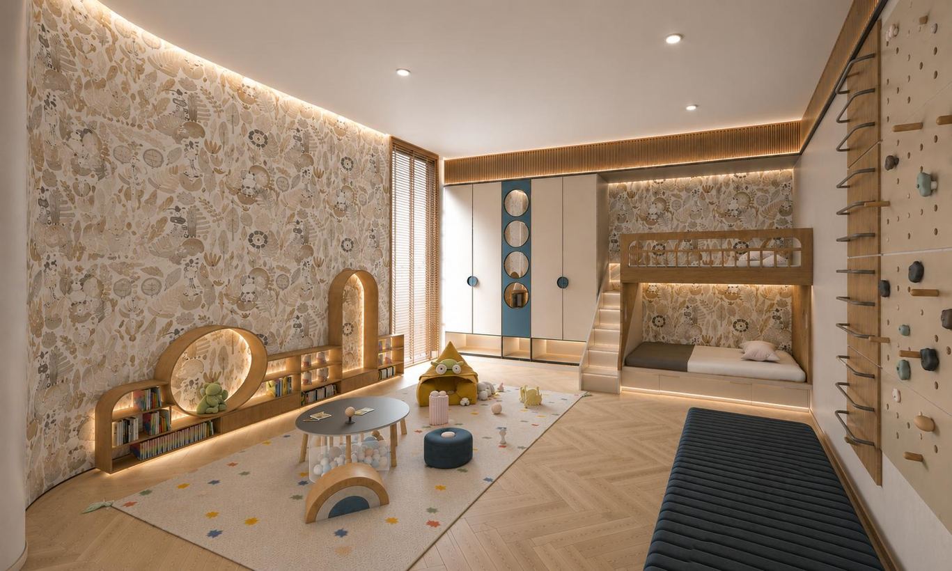 Interiorismo Casa León — Recámara Montessori