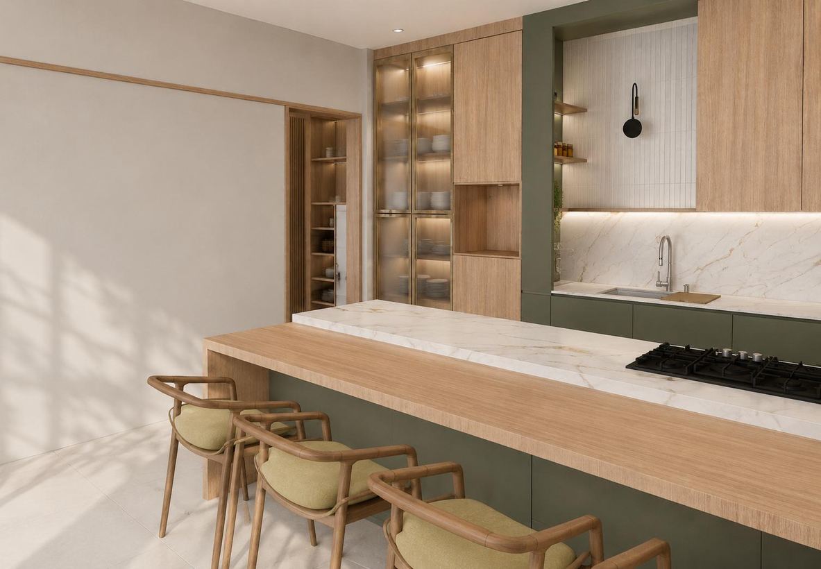 Interiorismo Casa León — Cocina