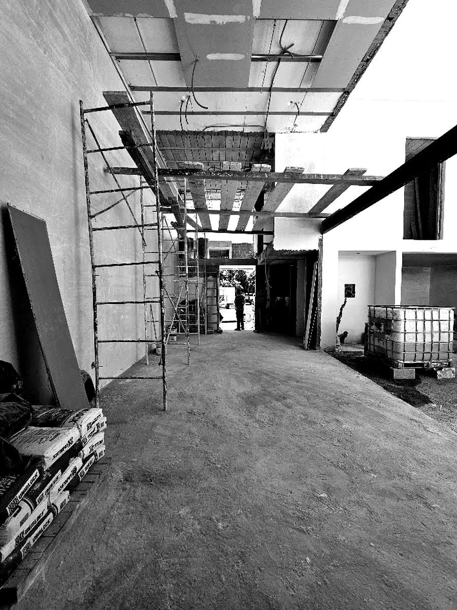 Obra Casa Áurea interior